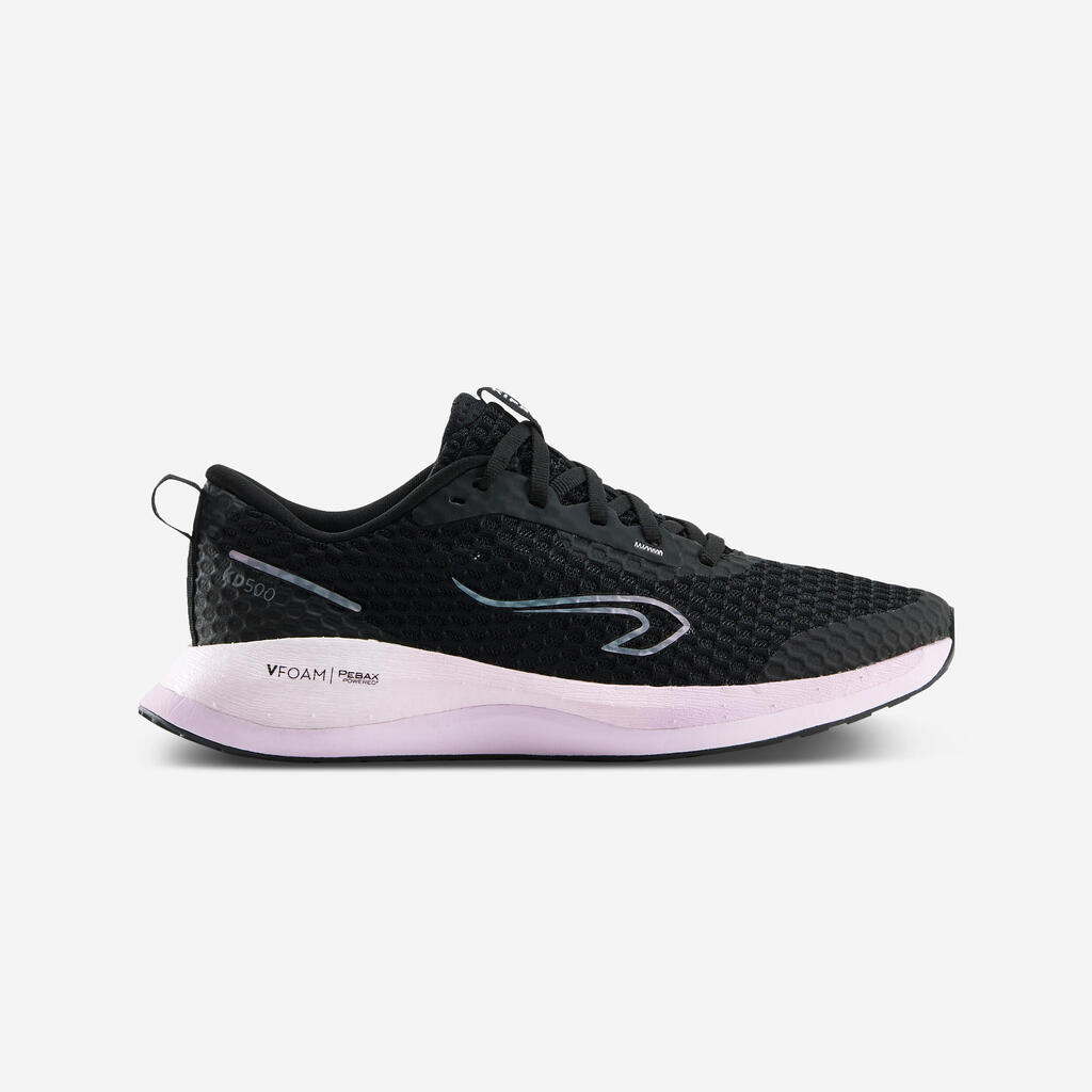 KD500 2 women's running shoes - black/mauve